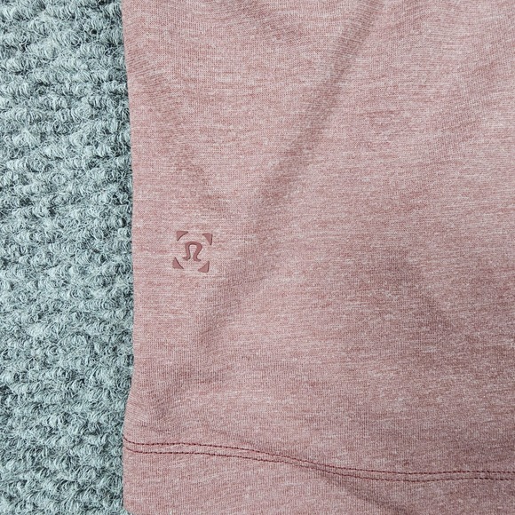Lululemon Men's XL Polo Shirt Burgundy Short Sleeve Golf Athletic Casual - Picture 7 of 7